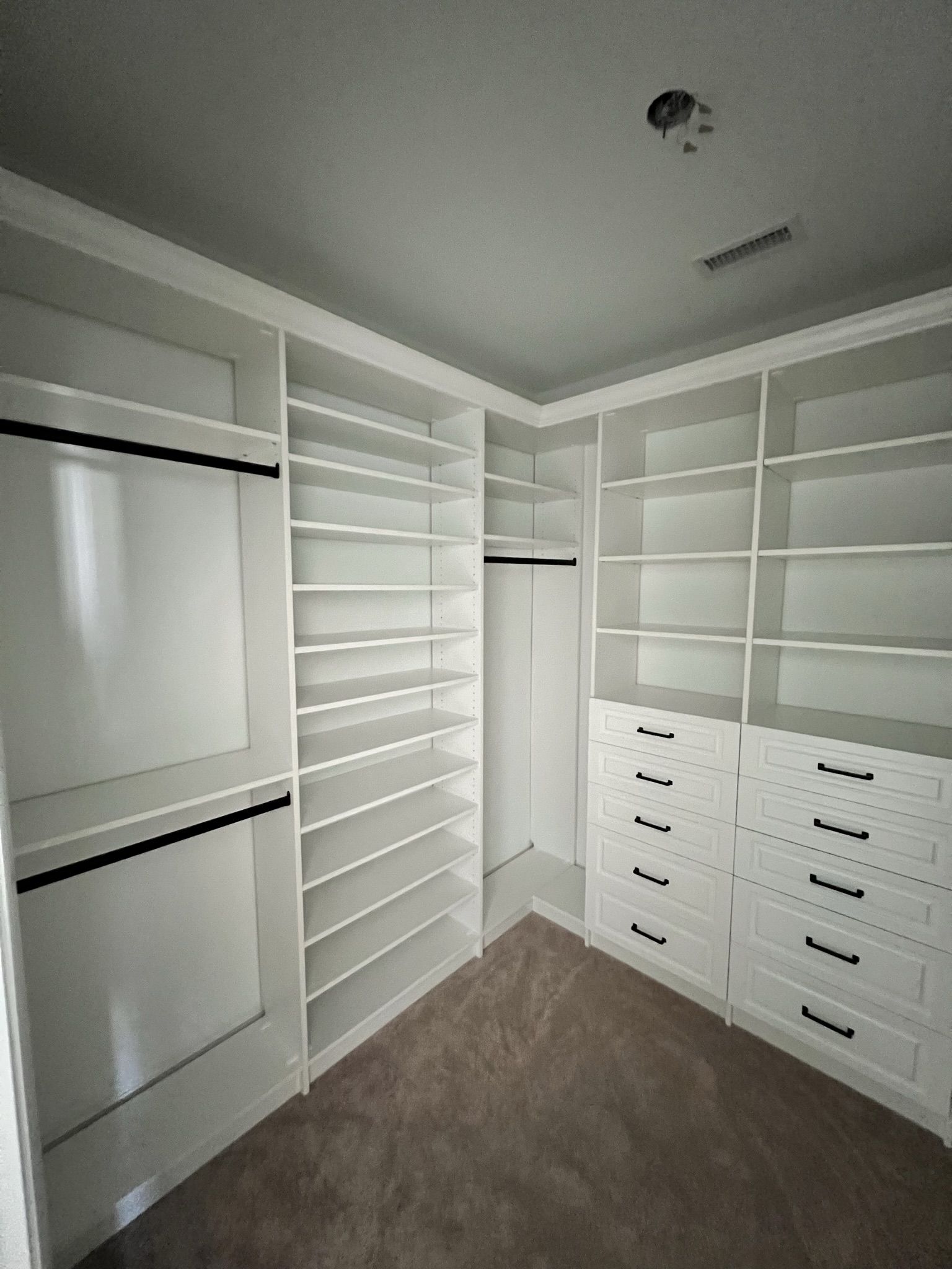 custom built-in closet