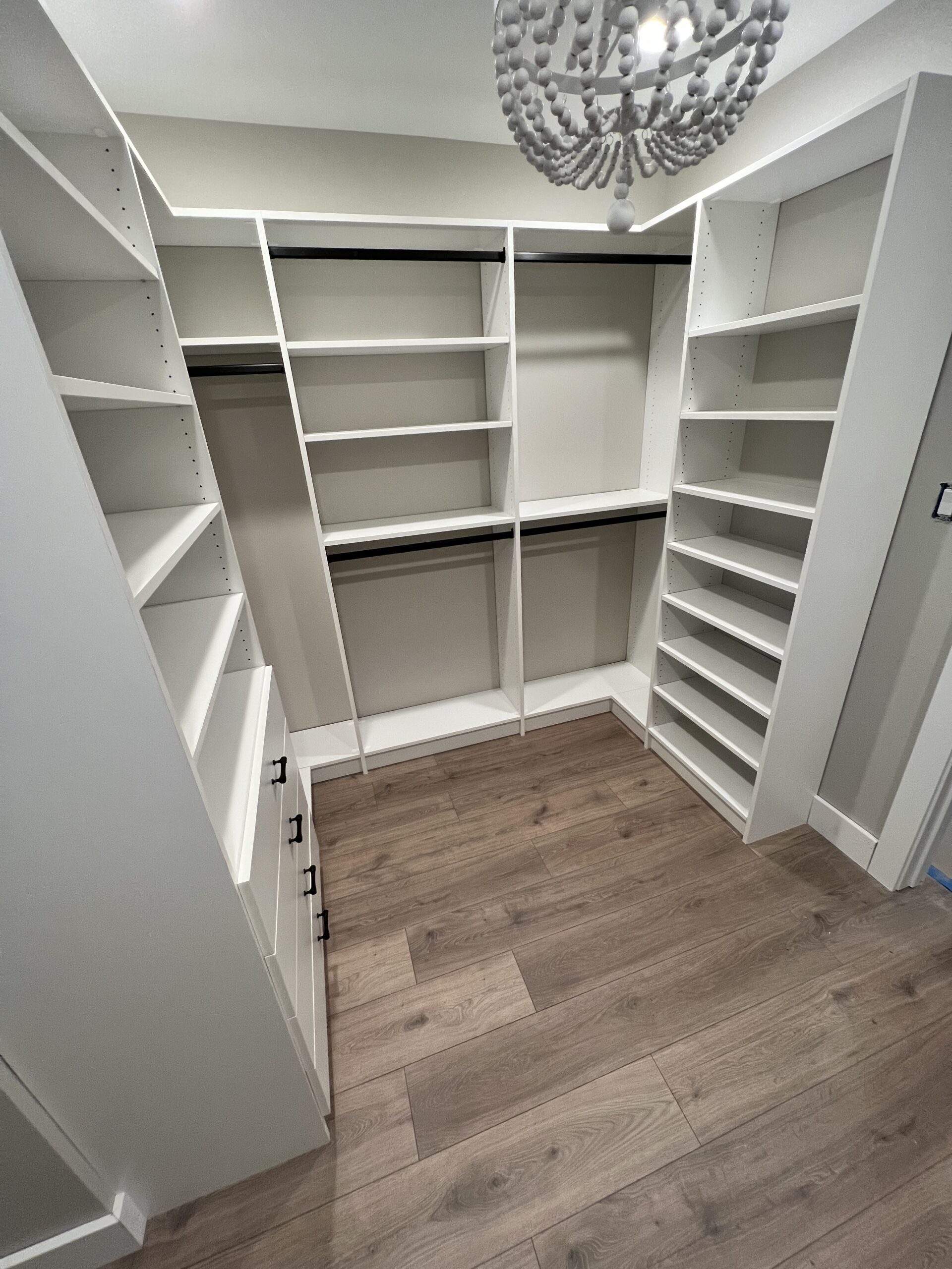 built-in closet