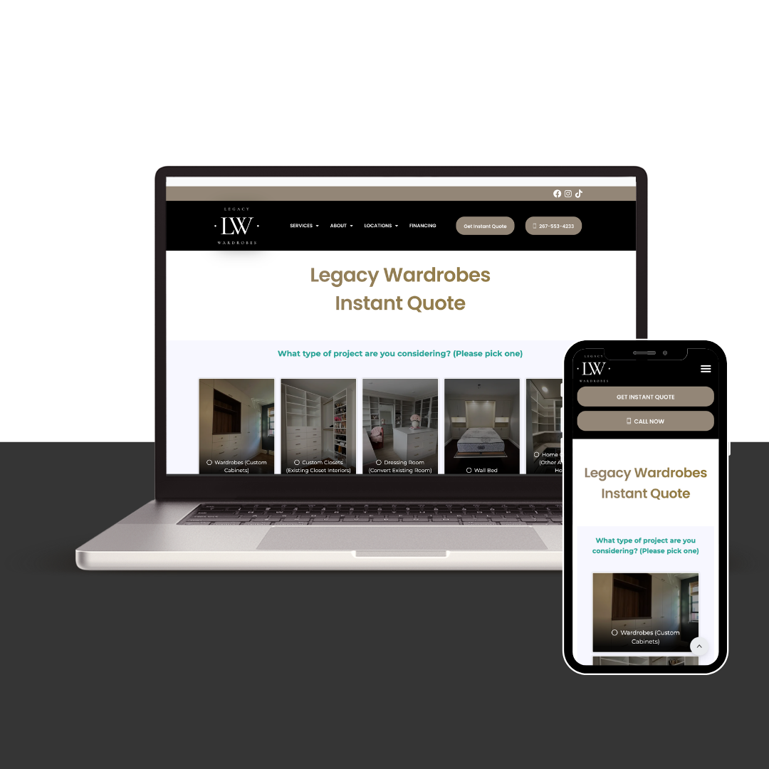 Your Project, Your Price: How to Use the Legacy Wardrobes Instant Quote Calculator