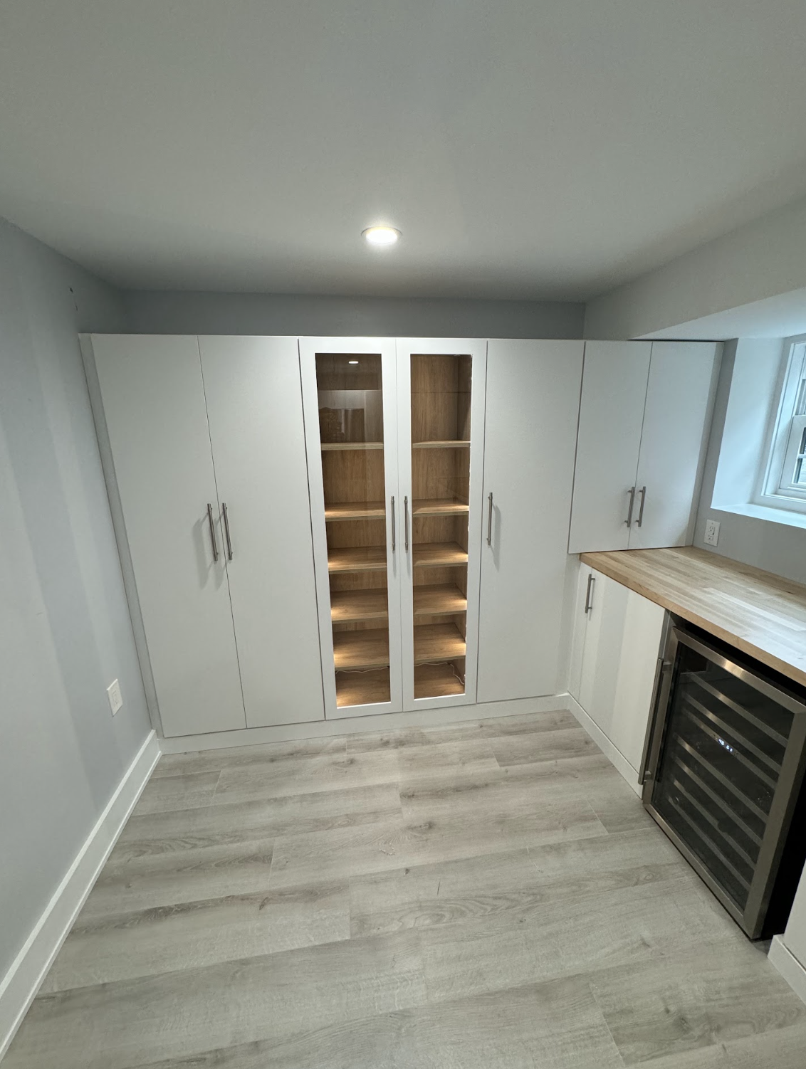Can You Add Custom Storage to a Closet-Style Pantry in a Townhouse?